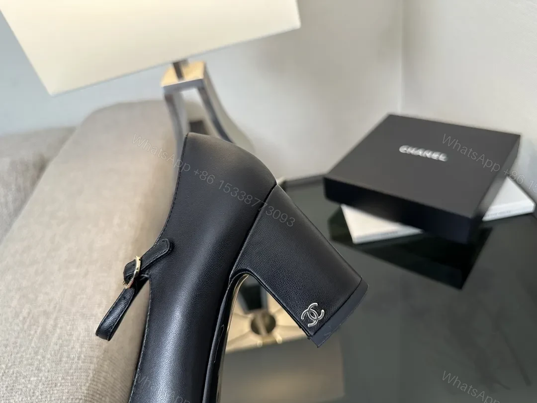 View 4 of Elegant Black Mary Jane Pumps: Comfort + Couture Detailing