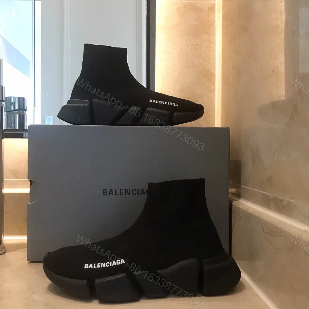 View 9 of BALENCIAGA SPEED 2020 TRAINER TRIPLE BLACK – BB52