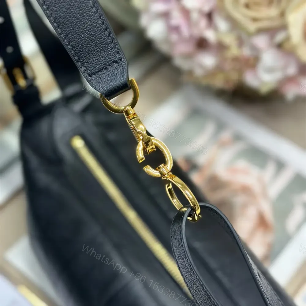 View 7 of 高仿Dior*D-Journey系列M2416M900小牛皮單肩包小號黑色免檢版