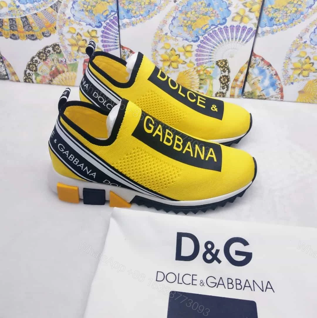 View 6 of DOLCE & GABBANA STRETCH MESH SORRENTO SNEAKERS WITH LOGO – DG48