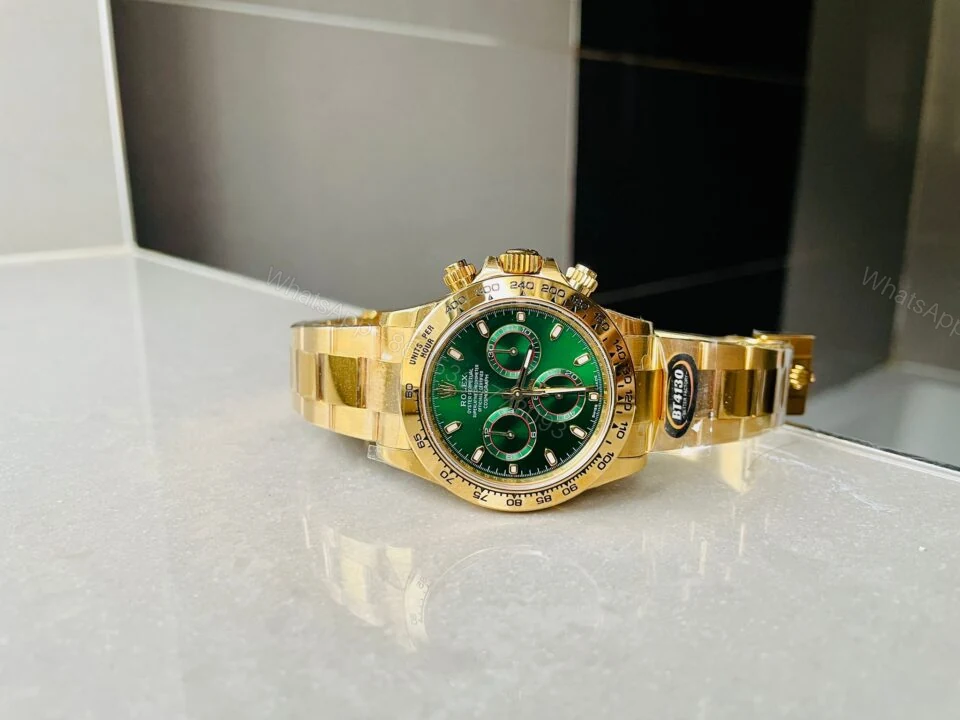 View 5 of BTF factory 1:1 Rolex Daytona 116508 Best Edition Green Dial SA4130