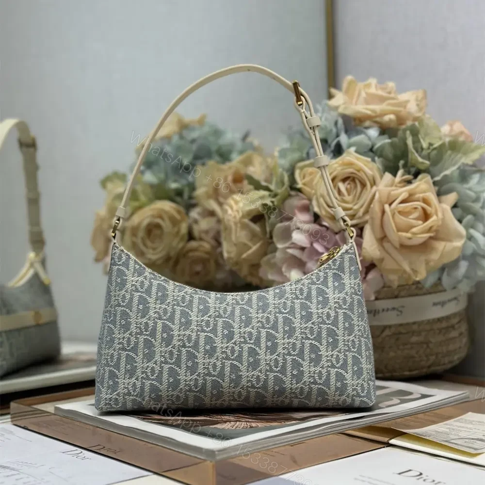 View 2 of 高仿Dior*Montaigne系列S238M925米色印花腋下包Mini免檢版