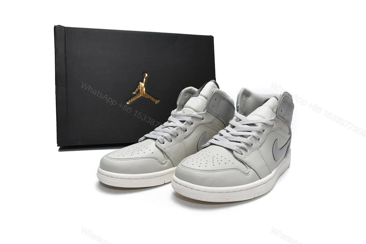 Air Jordan 1 Mid Light Bone 852542-003 — view 2