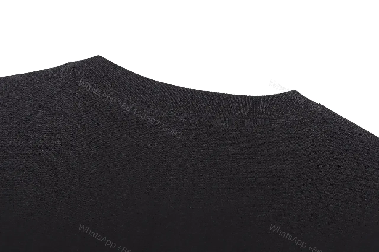 View 8 of Black Cotton Short-Sleeve T-Shirt with LOEWE Pocket Emblem