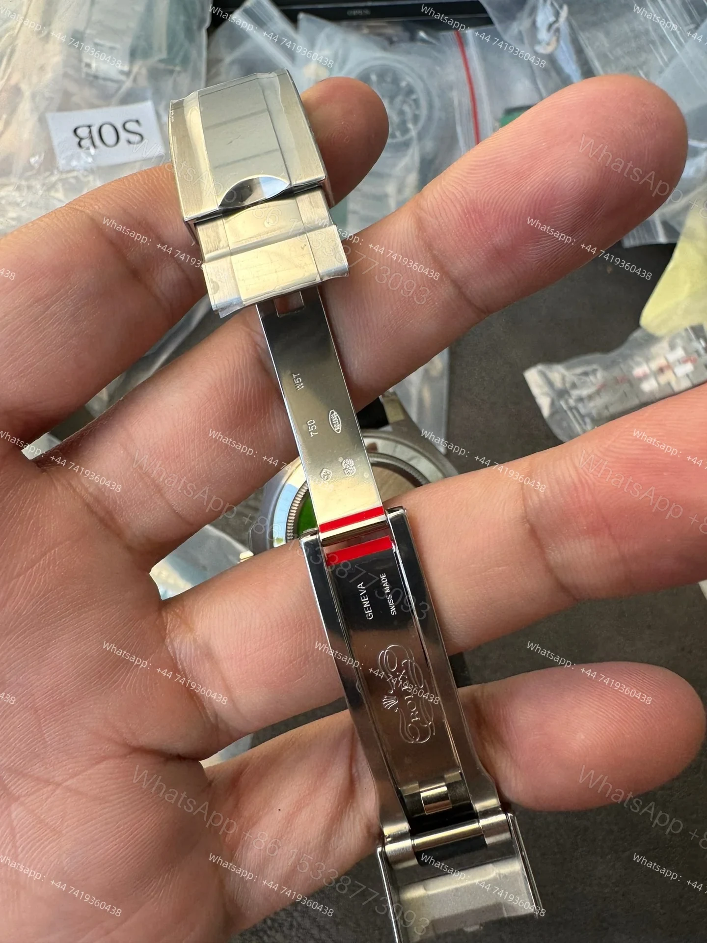 View 12 of Rolex Yacht-Master 226659 1:1 Replica 18K White Gold Plated 42MM 3235 Movement Super Clone Watch