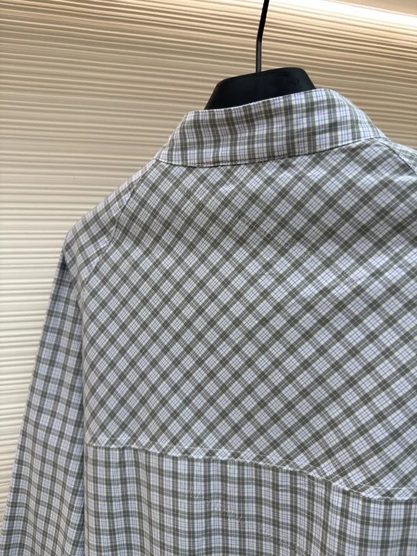 View 9 of MIUMIU缪缪蓝灰维希格哈灵顿夹克外套_高仿a货厂家-奢品库