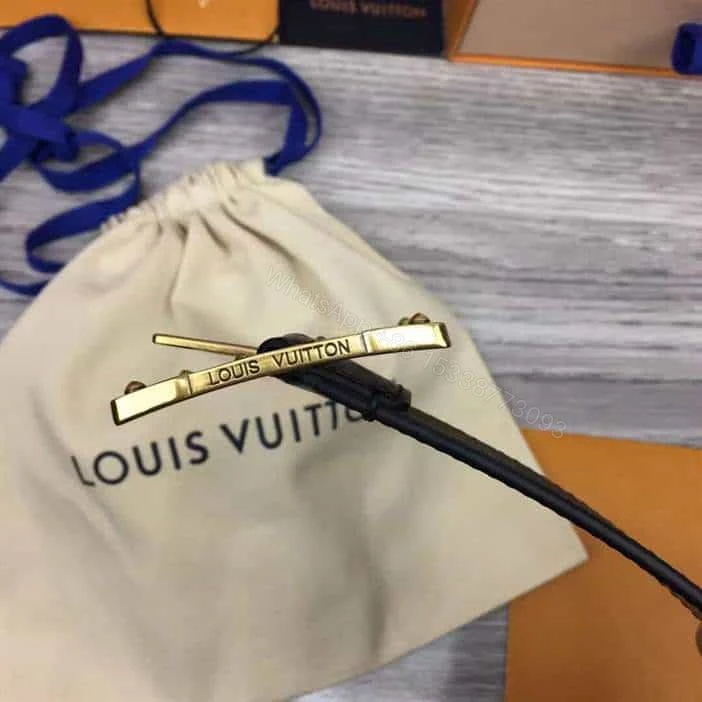 View 3 of LOUIS VUITTON PYRAMIDE FRAME 40MM REVERSIBLE BELT – B166