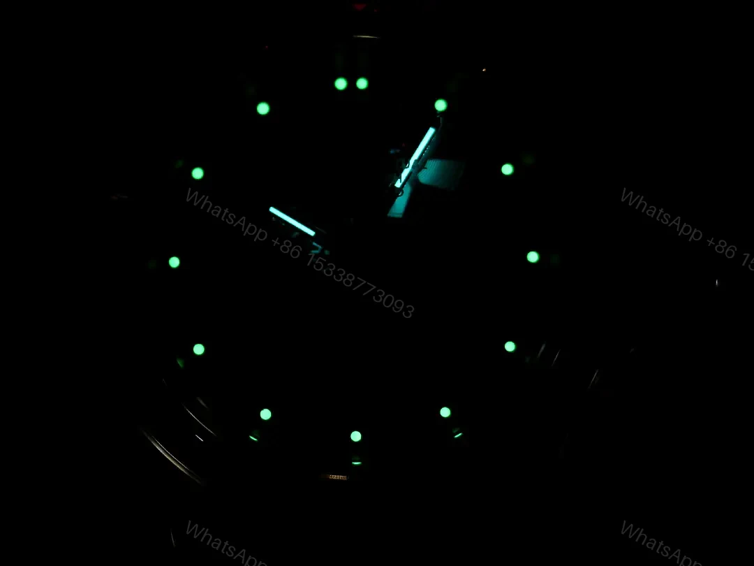 View 9 of Rolex Daytona Rainbow Skeleton Black Strap replica 40MM Fabric Strap Edition RG-DAYTONA-RAINBOW-SKELETON-BLACK-STRAP-40