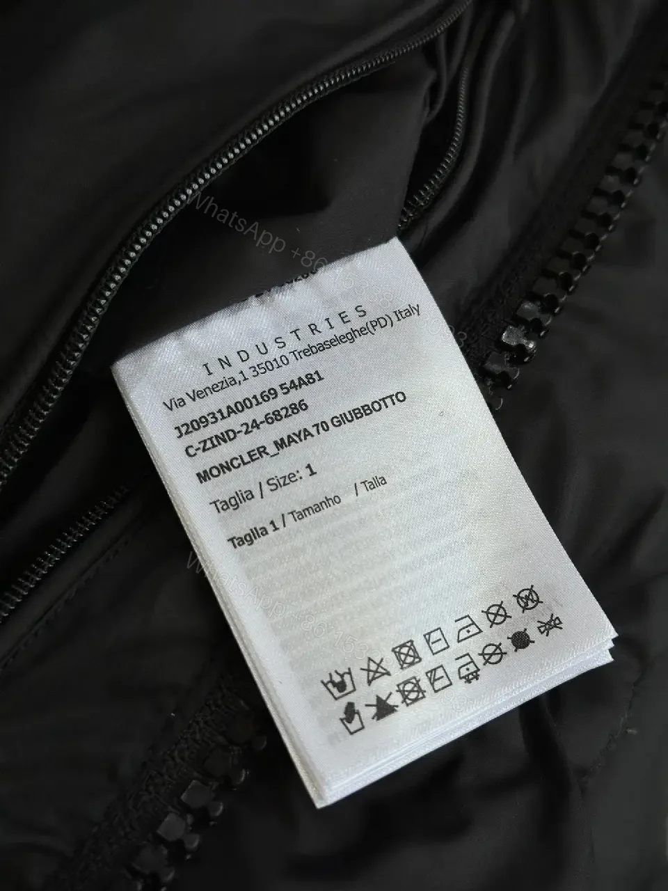 View 5 of Premium Grid-Quilt Puffer Coat with Removable Hood