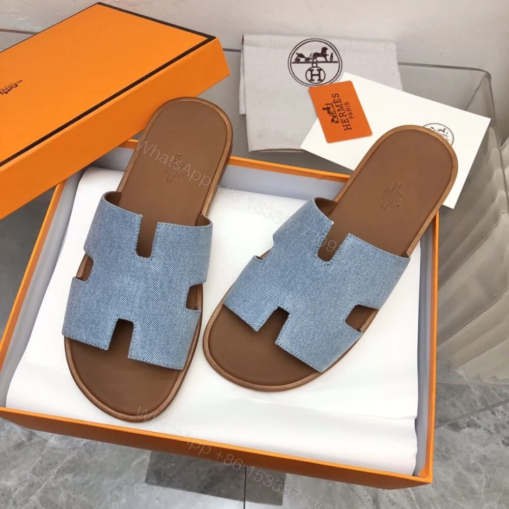 View 7 of Hermes Izmir Sandal Bleu Clair H221819ZHCB400