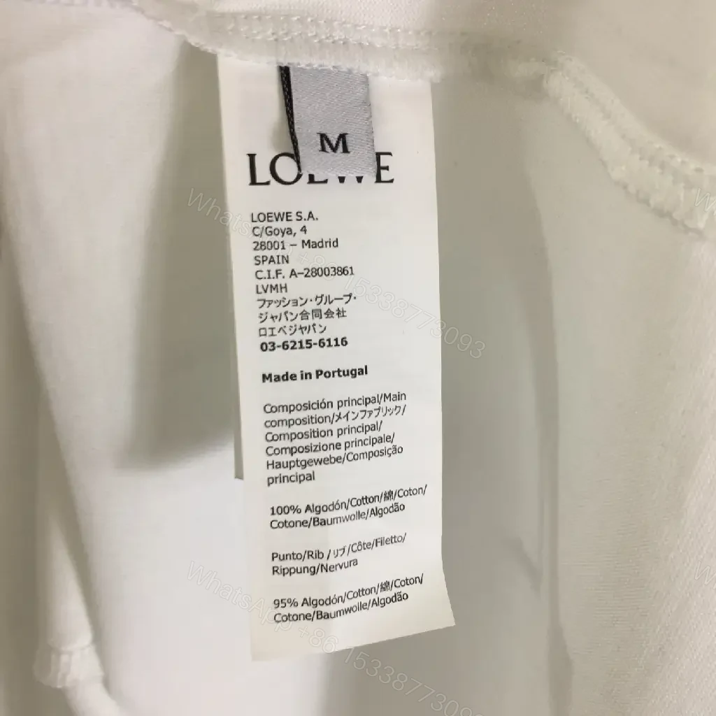 View 7 of White Cotton Tee, Luxe Graphic, Signature Motif Tee