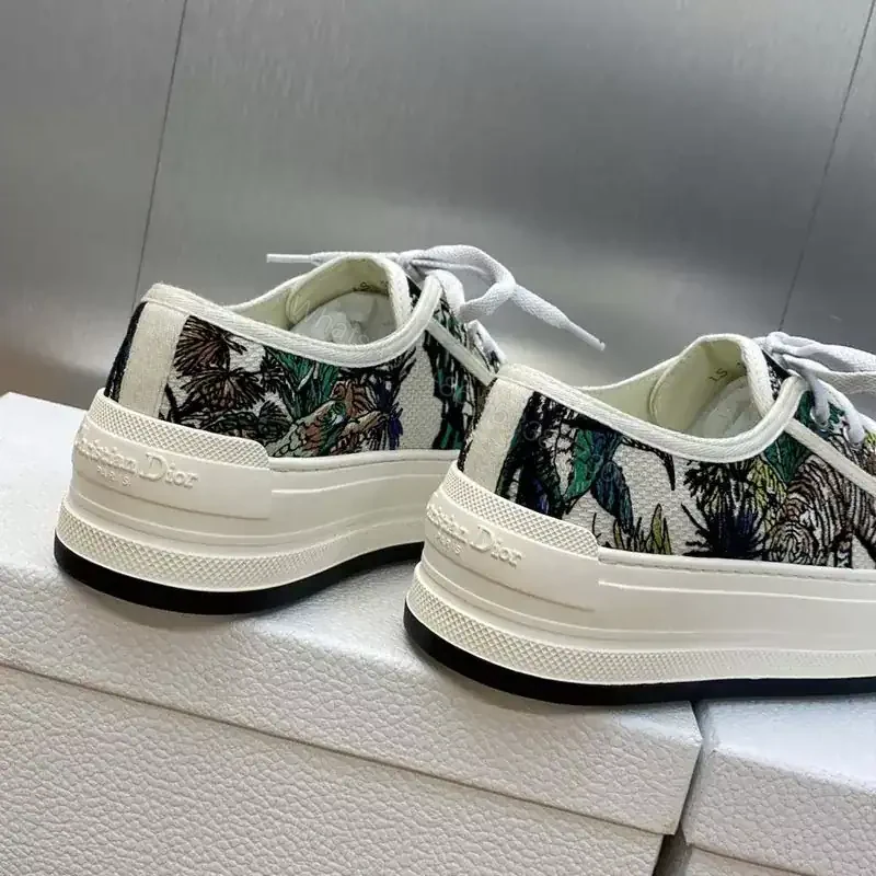 View 3 of WALK’N’DIOR PLATFORM SNEAKERS UNISEX ETOILE DE VOYAGE EMBROIDERED MULTICOLOR – CD168