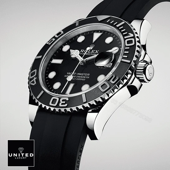 View 11 of Rolex Yacht-Master 226659 White Gold Automatic Rubber Black Dial Replica