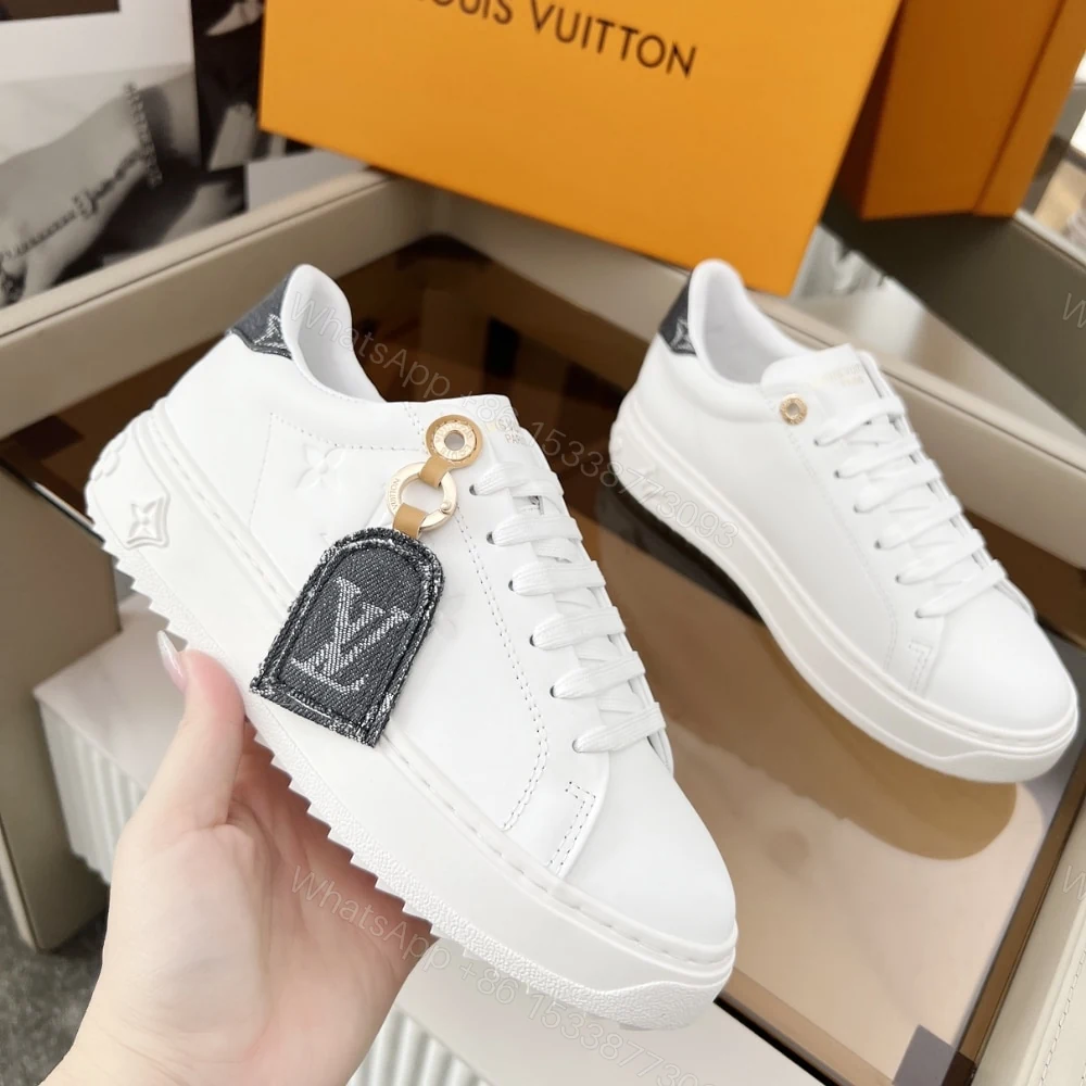 View 8 of Louis Vuitton Time Out Sneaker Grey 1AGUY4
