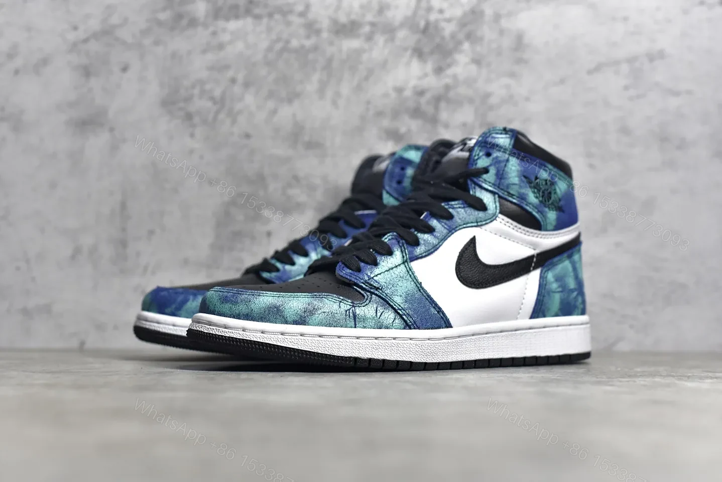 View 2 of Air Jordan 1 Retro High Tie Dye Reps