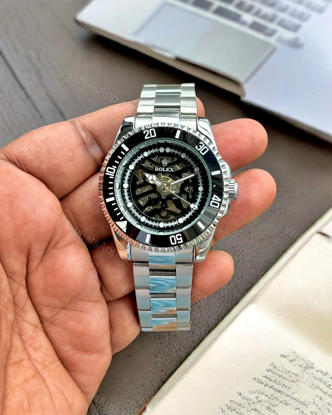 View 5 of FIRST COPY ROLEX CERAMIC RING