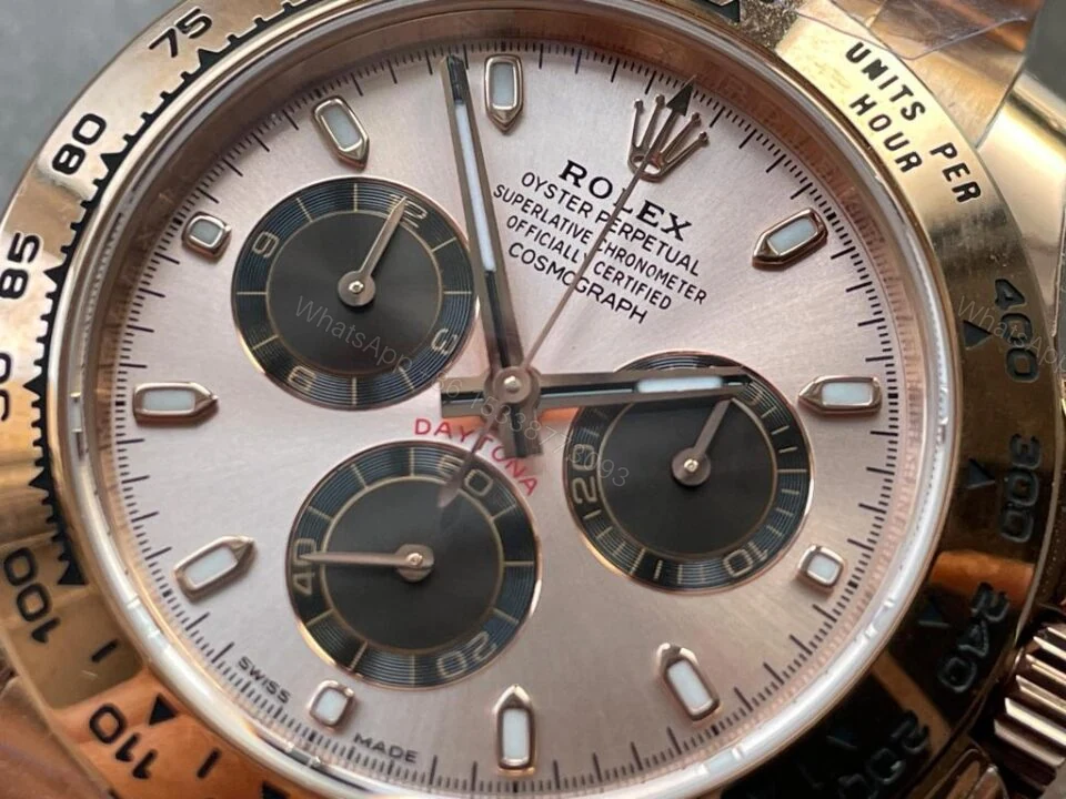 View 4 of BTF Factory 1:1 Rolex Daytona 116505 904L RG Rose Gold Dial A4130