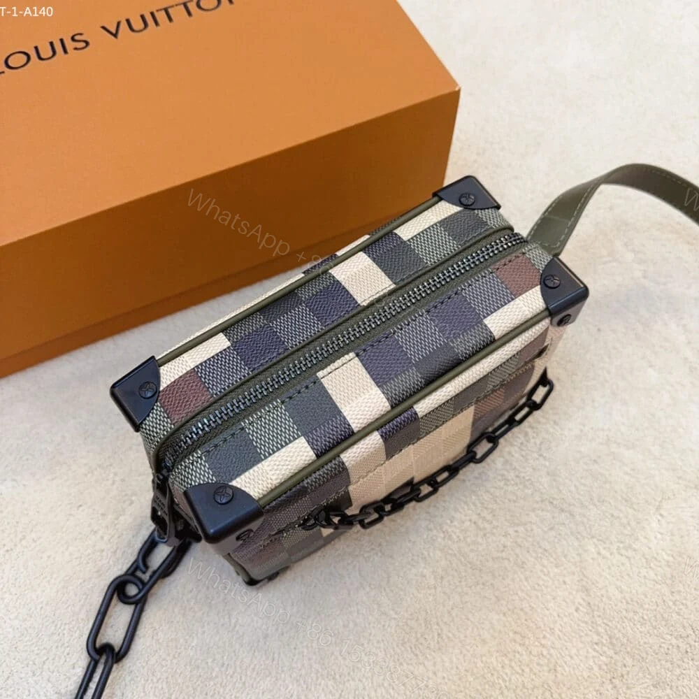 View 5 of Louis Vuitton Mini Soft Trunk Green 20Cm M24581