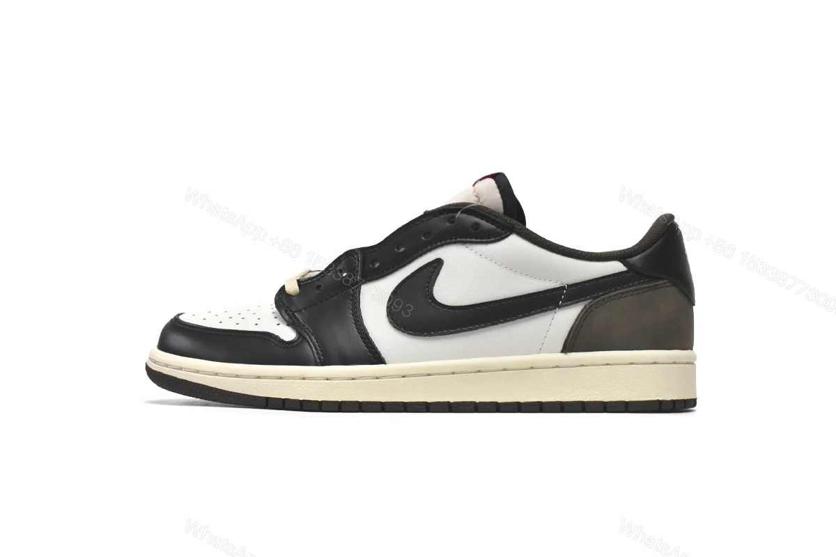 View 9 of Travis Scott x Air Jordan 1 Low Dark Mocha CQ4277-105