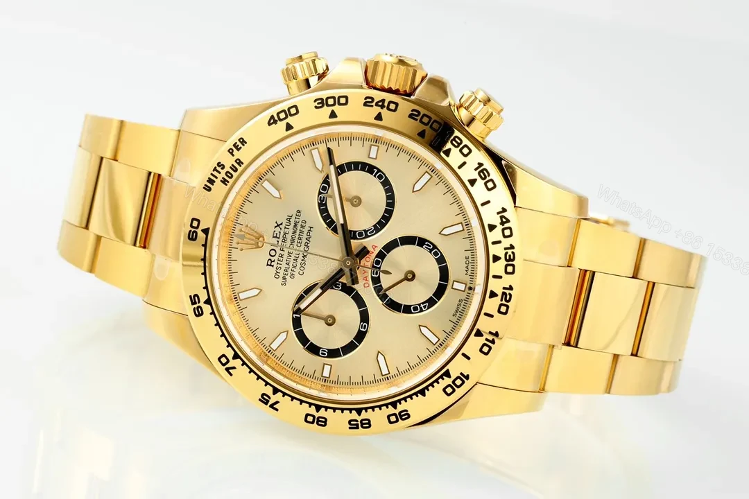 View 5 of Clean Factory APS Gold Daytona 4131 Chronograph Watch