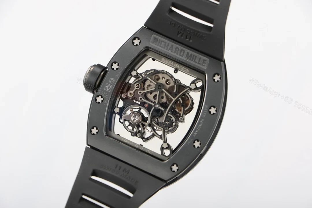 View 6 of Richard Mille RM055 White Ceramic RMUL2 White Shock Absorber Integrated Movement Edition RM055-WC-RMUL2-WHITE-2100