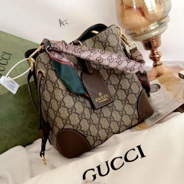 View 3 of FIRST COPY Louis Vuitton, Christian Dior & Gucci Bucket Sling Bag