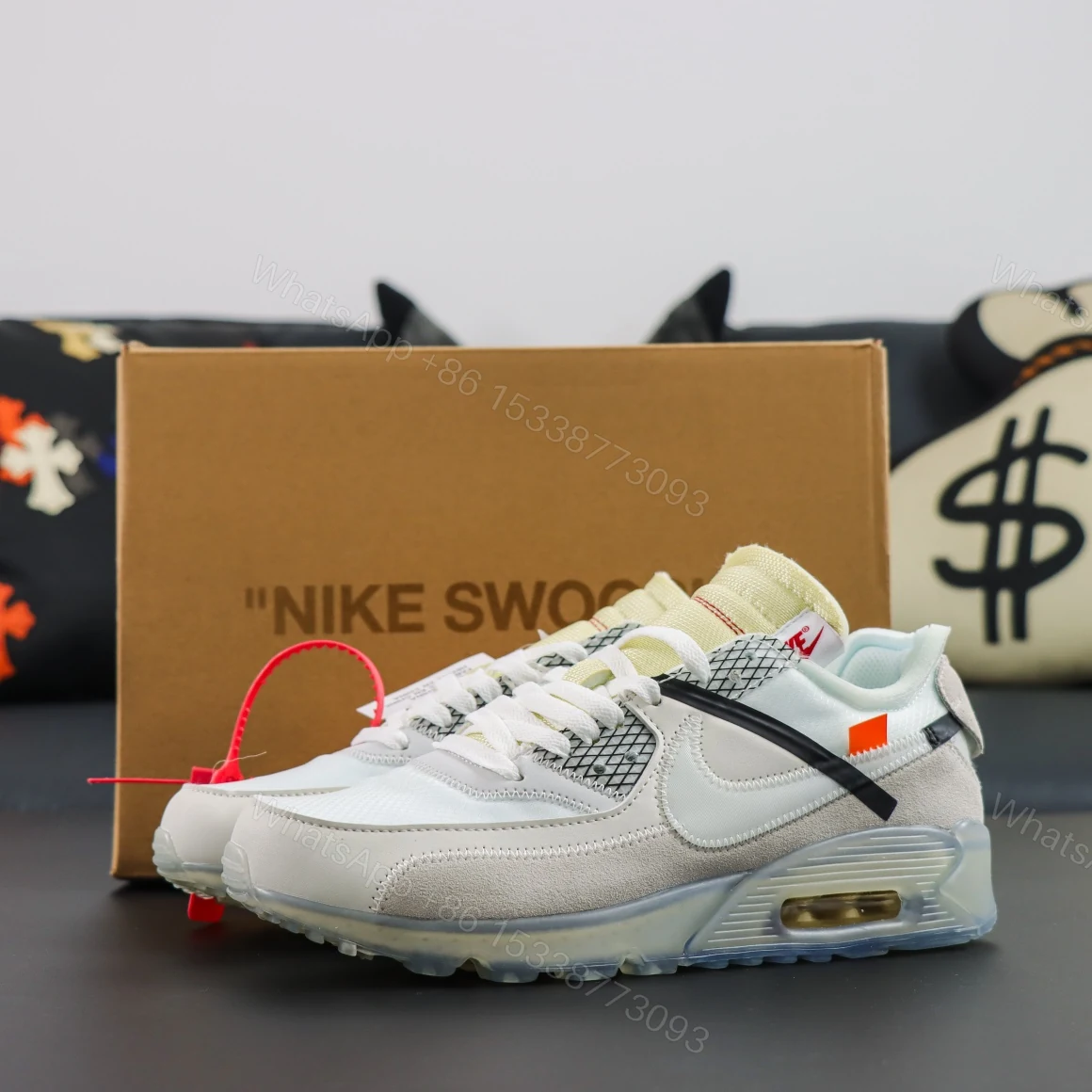Off White x Nike Air Max 90 White The Ten Reps — view 1