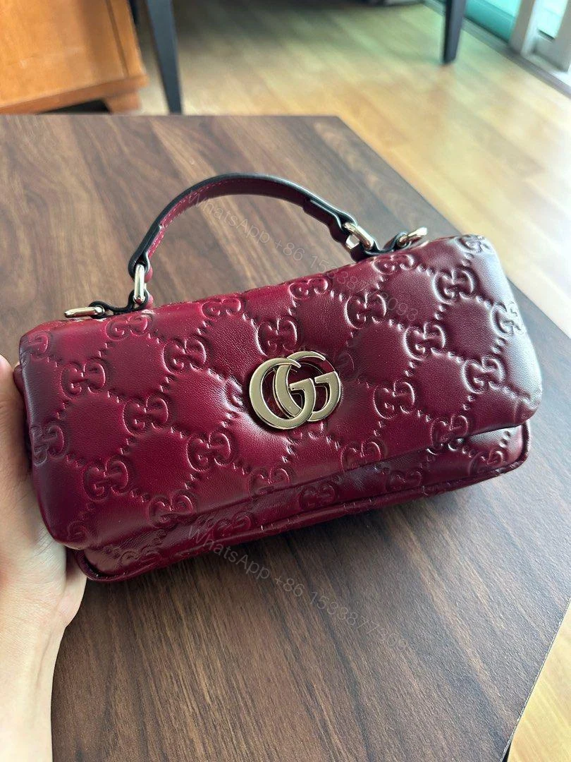 View 5 of FIRST COPY Gucci GG Milano Mini leather tote bag