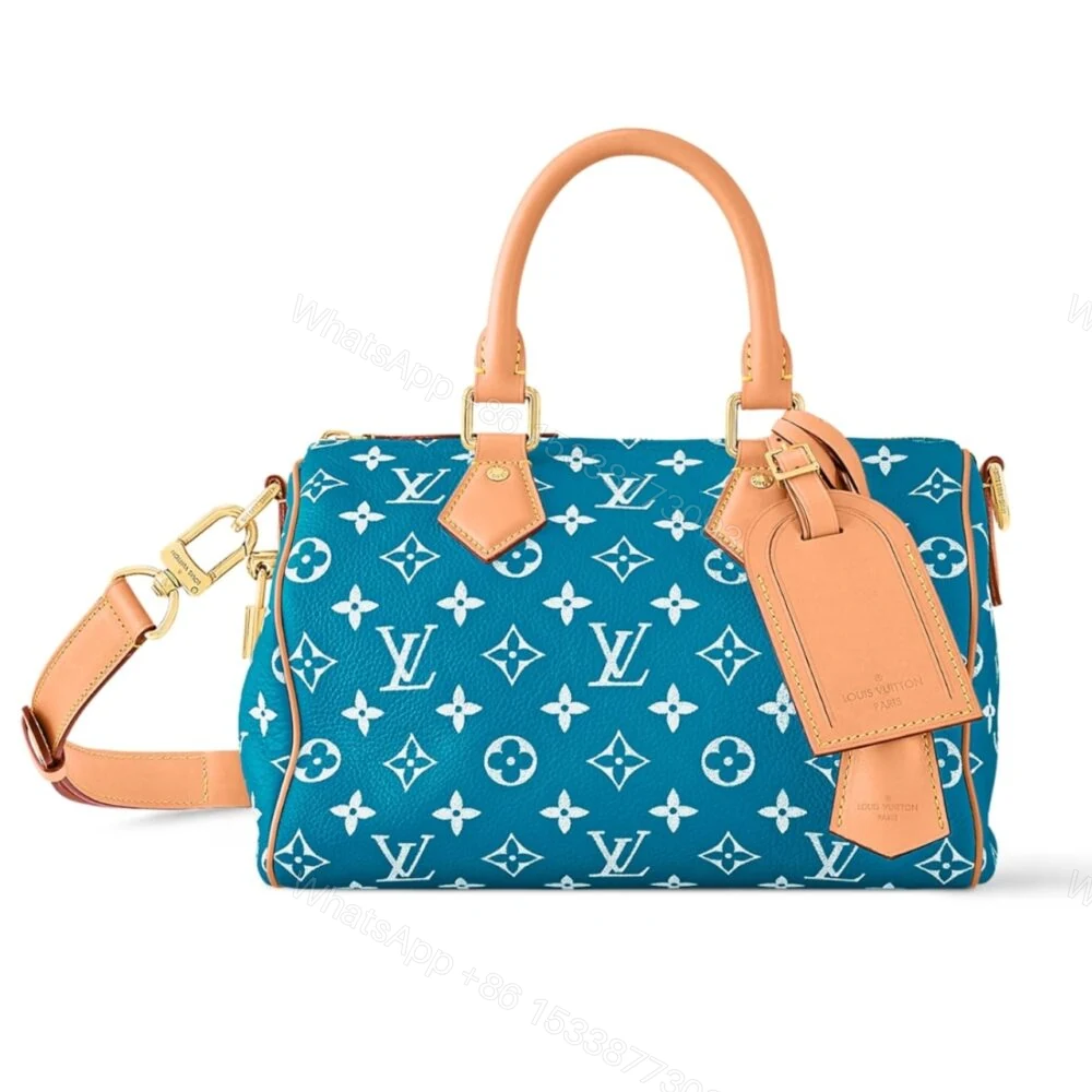 Louis Vuitton Speedy P9 Bandoulière 25 Blue 40Cm M24424 — view 1