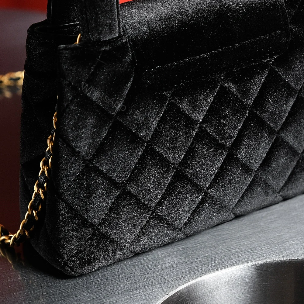 View 17 of 高仿Chanel*24A系列AS4416絲絨Mini斜挎包免檢版