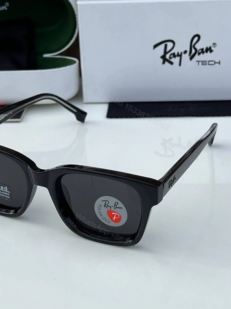 View 5 of First Copy RayBan 7701 Black Sunglasses