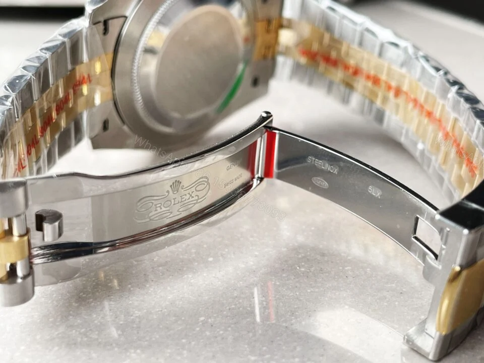 View 2 of EW Factory 1:1 Rolex DateJust 41 126333 SS/YG Best Edition 904L Steel White Stick Dial