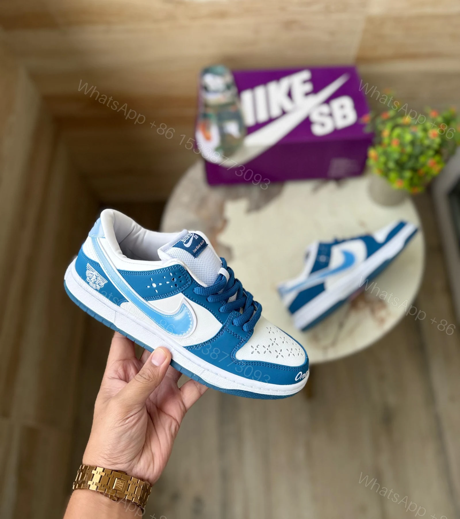 BUY NIKE SB DUNK THE BORN X RAISED FIRST COPY SHOES — view 1