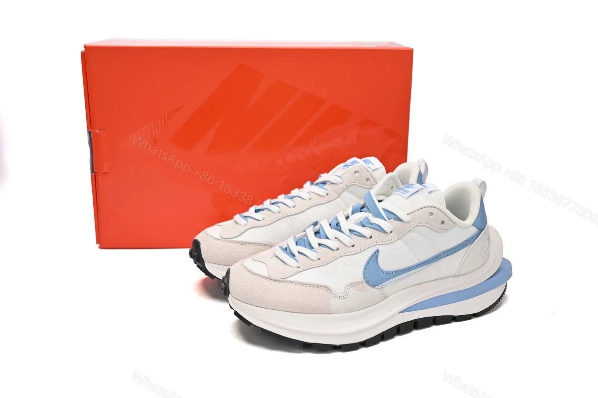 Sacai x Nike VaporWaffle Sesame and Beige Haze Blue DD1875-112 — view 2