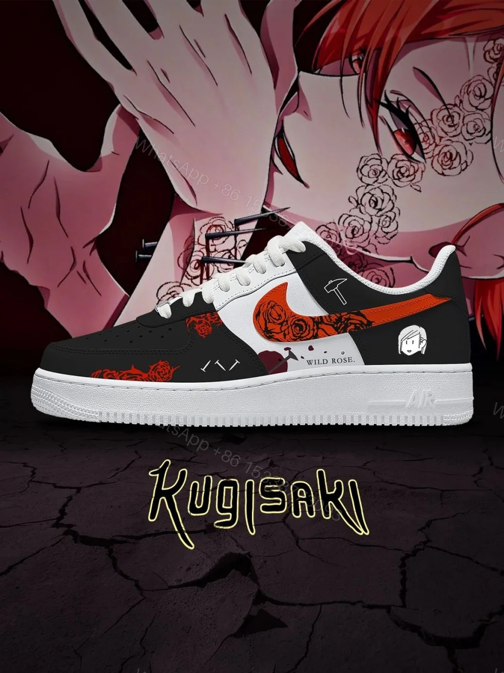 Nobara Kugisaki No.1 Custom Air Force 1 — view 1