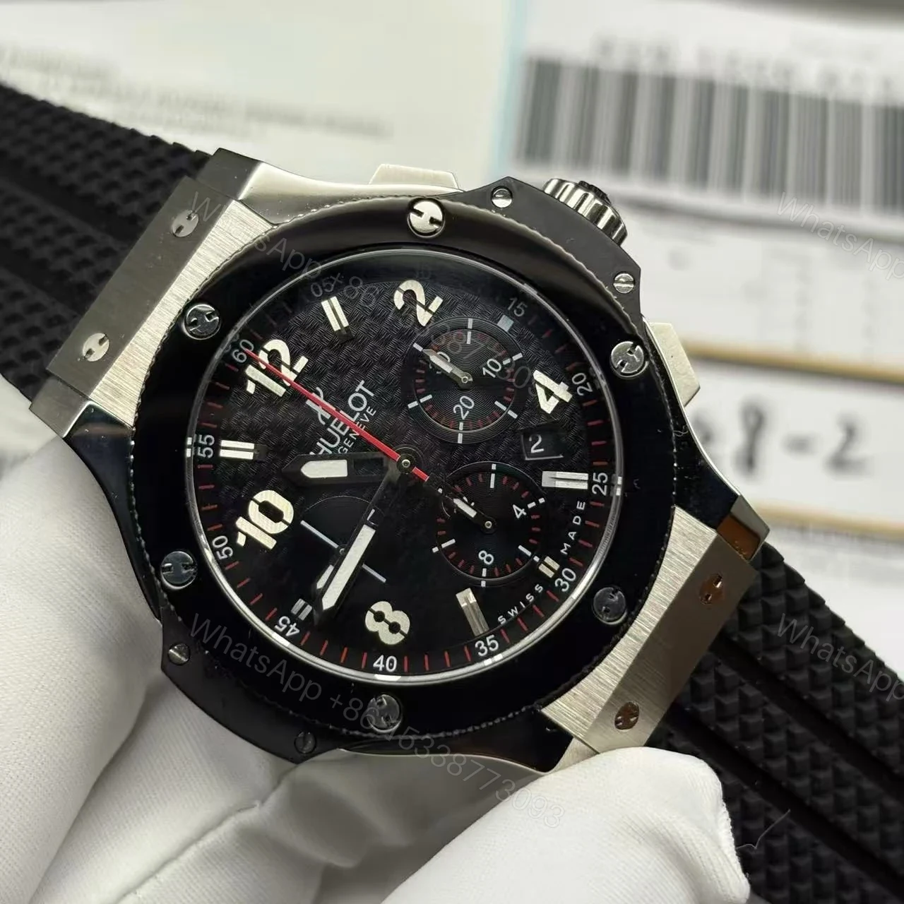 View 5 of Hublot Chronograph Replica