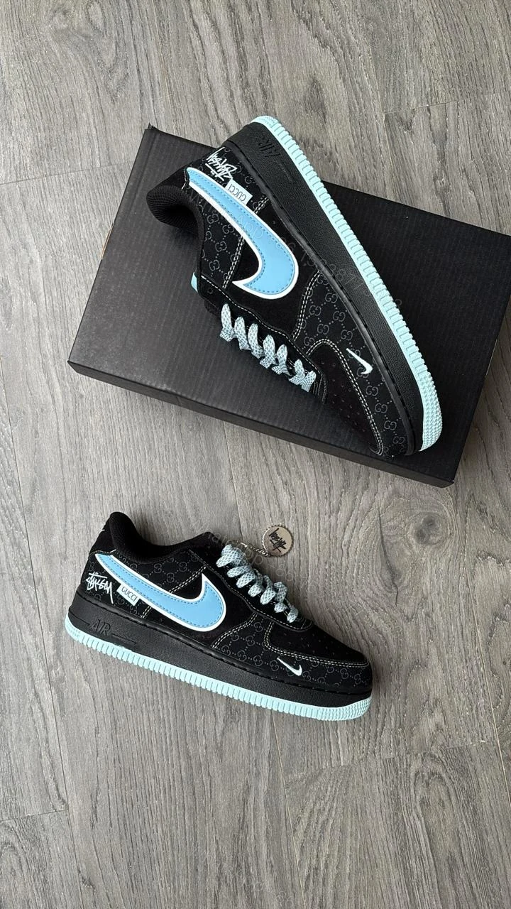 View 2 of First Copy Nike Air Force 1 x Stussy Sneakers for Men