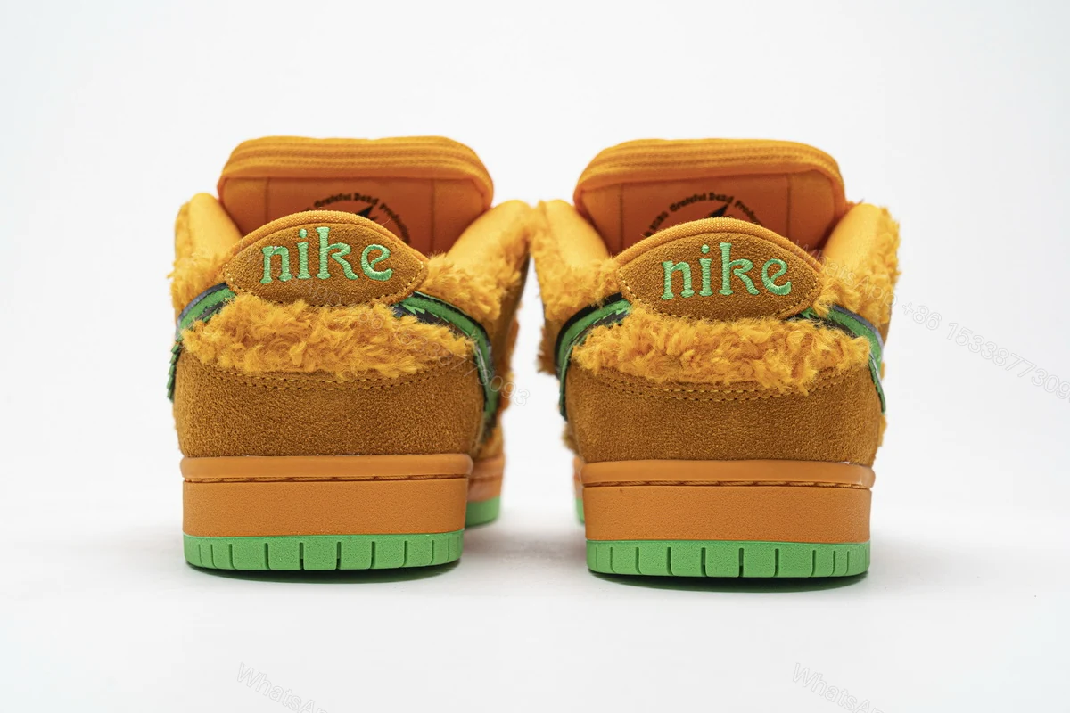 View 4 of Grateful Dead x Nike SB Dunk Low Pro QS “ Orange Bear” CJ5378-800