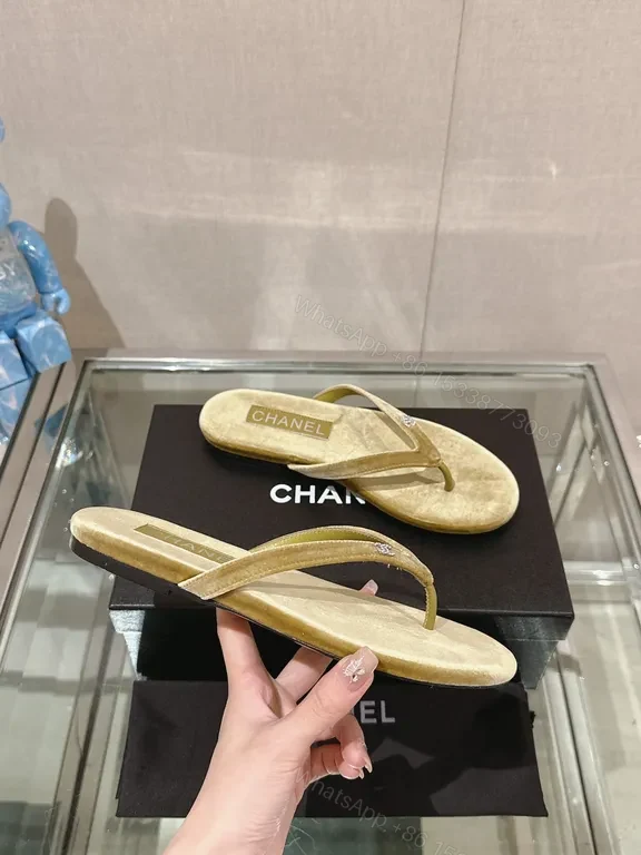View 9 of Velvet Chanel-Inspired Slides: Luxe Everyday Comfort