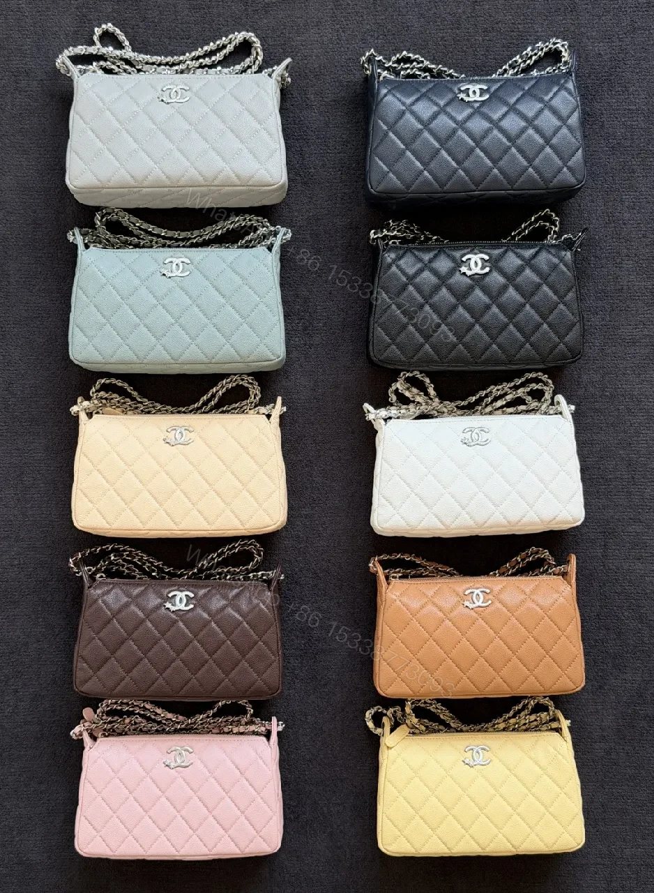 View 13 of Quilted Leather Shoulder Bag: Elegant Compact Chic, Everyday Luxury