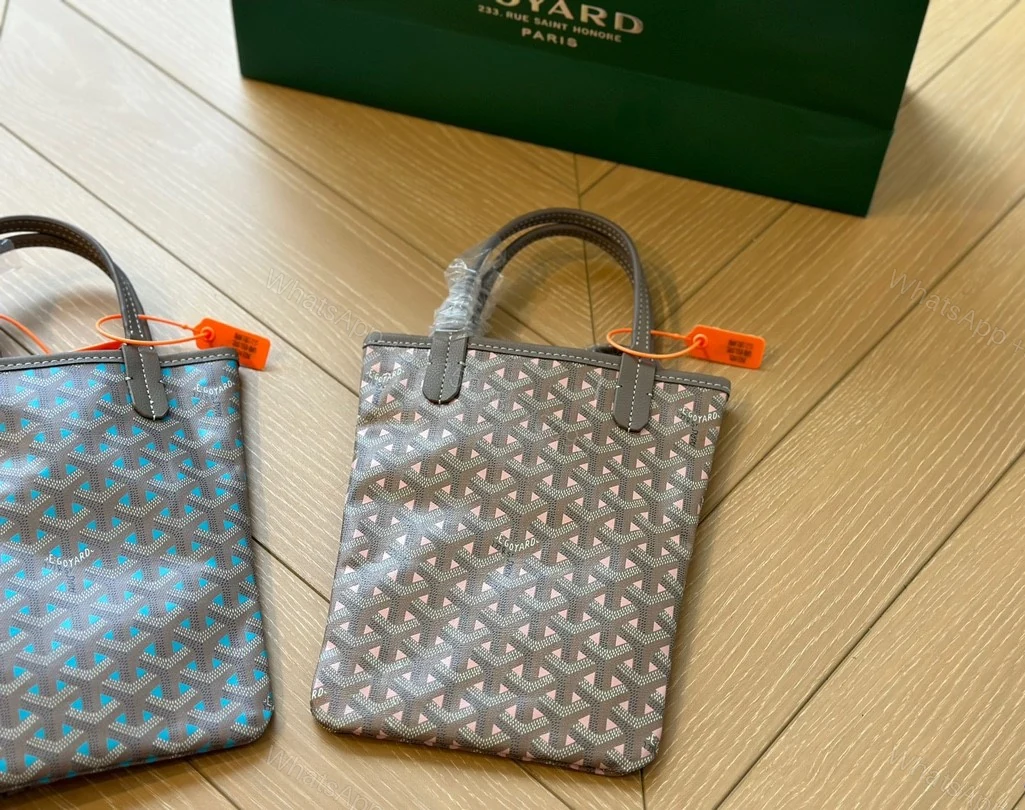 View 5 of GOYARD POITIERS CLAIRE VOIE BAG GREGE KHAKI 24CM