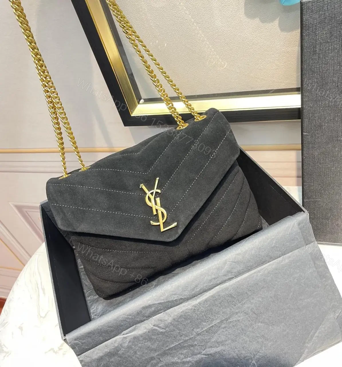Saint Laurent Loulou Small Shoulder Bag — view 1