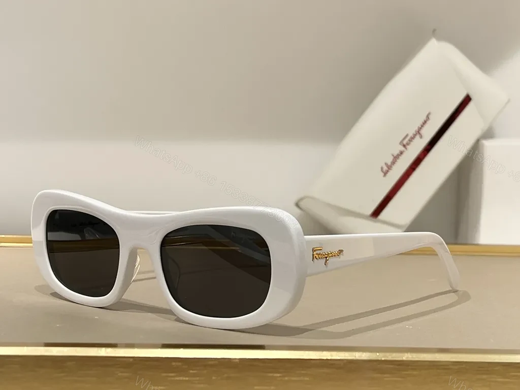 View 7 of Bold Pink Frames Sunglasses: Ferragamo Pink High-Gloss Acetate