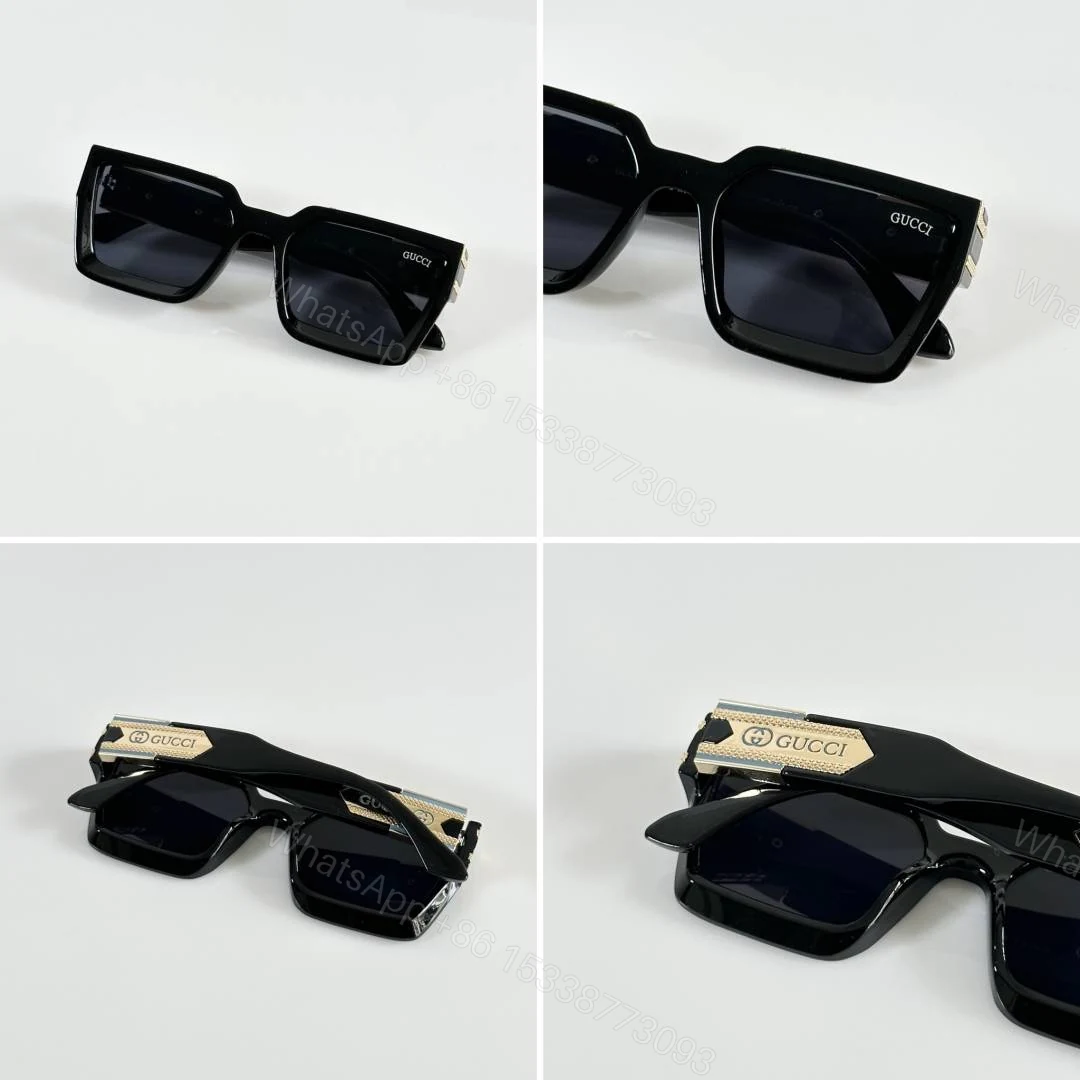 View 2 of First Copy Gucci GG02 Sunglasses Black