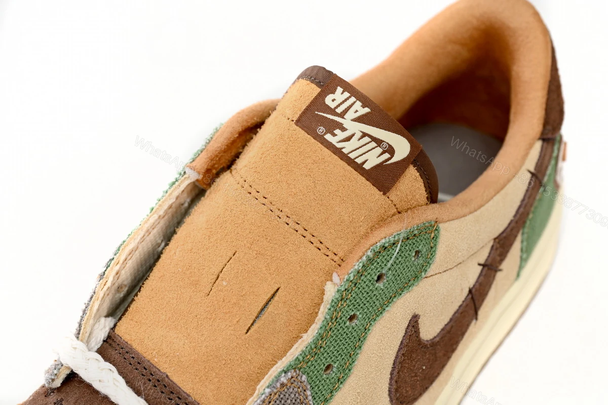 View 9 of Air Jordan 1 Low “voodoo ” DZ7292-200
