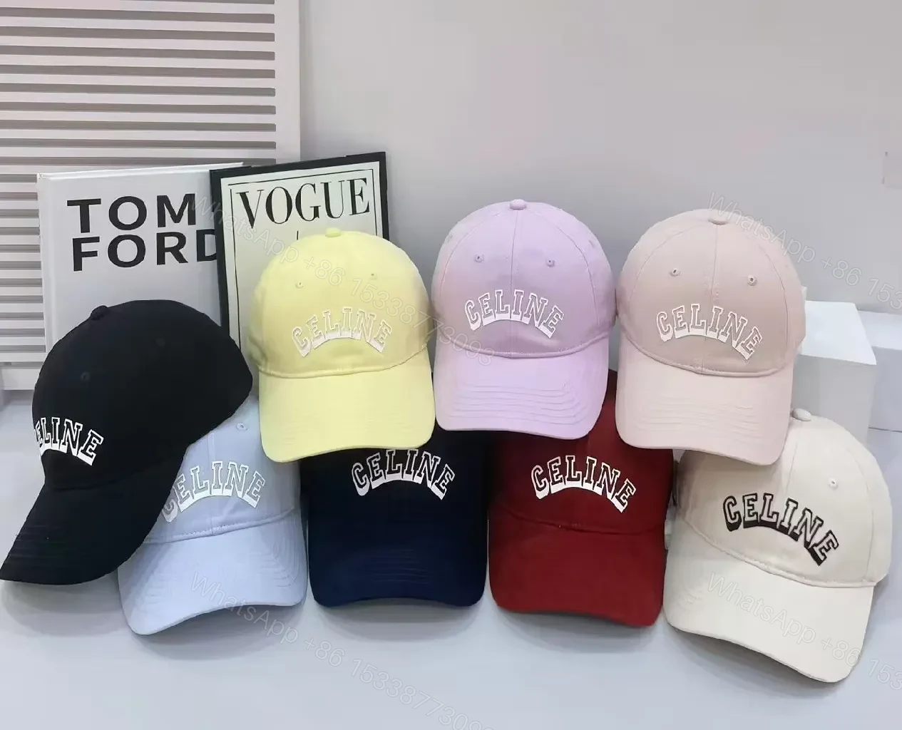 Colorful Cotton Cap – Structured, Embroidered Crest, Adjustable Fit — view 1