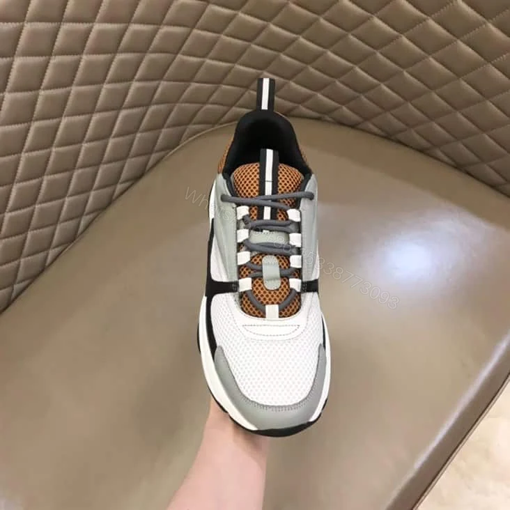 View 4 of B22 SNEAKER TECHNICAL MESH WITH AND CALFSKIN – CD107