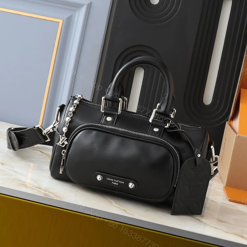 View 2 of Louis Vuitton Keepall Cargo Bandouliere 25 Black 25Cm M13988