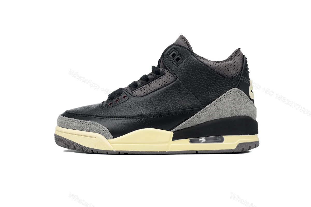 View 7 of Air Jordan 3 Retro A Ma Maniére Black FZ4811-001