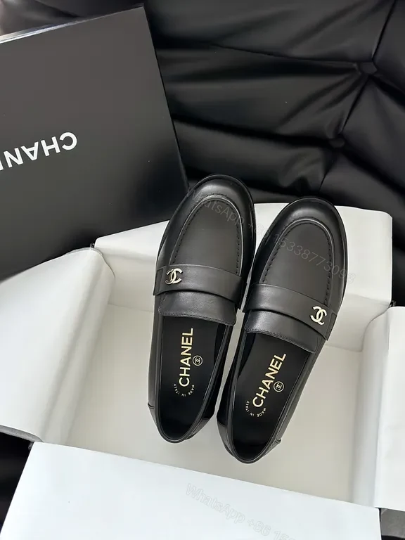 View 9 of Classic Quilted Moccasin Loafers with Gold Emblems â€” All-Day Comfort